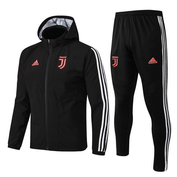 Rompevientos Juventus Conjunto Completo 2019 2020 Negro Blanco